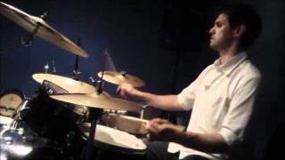 Swing jazz drum solo with snares off, Michael Connolly recorded on Zoom Q3 HD