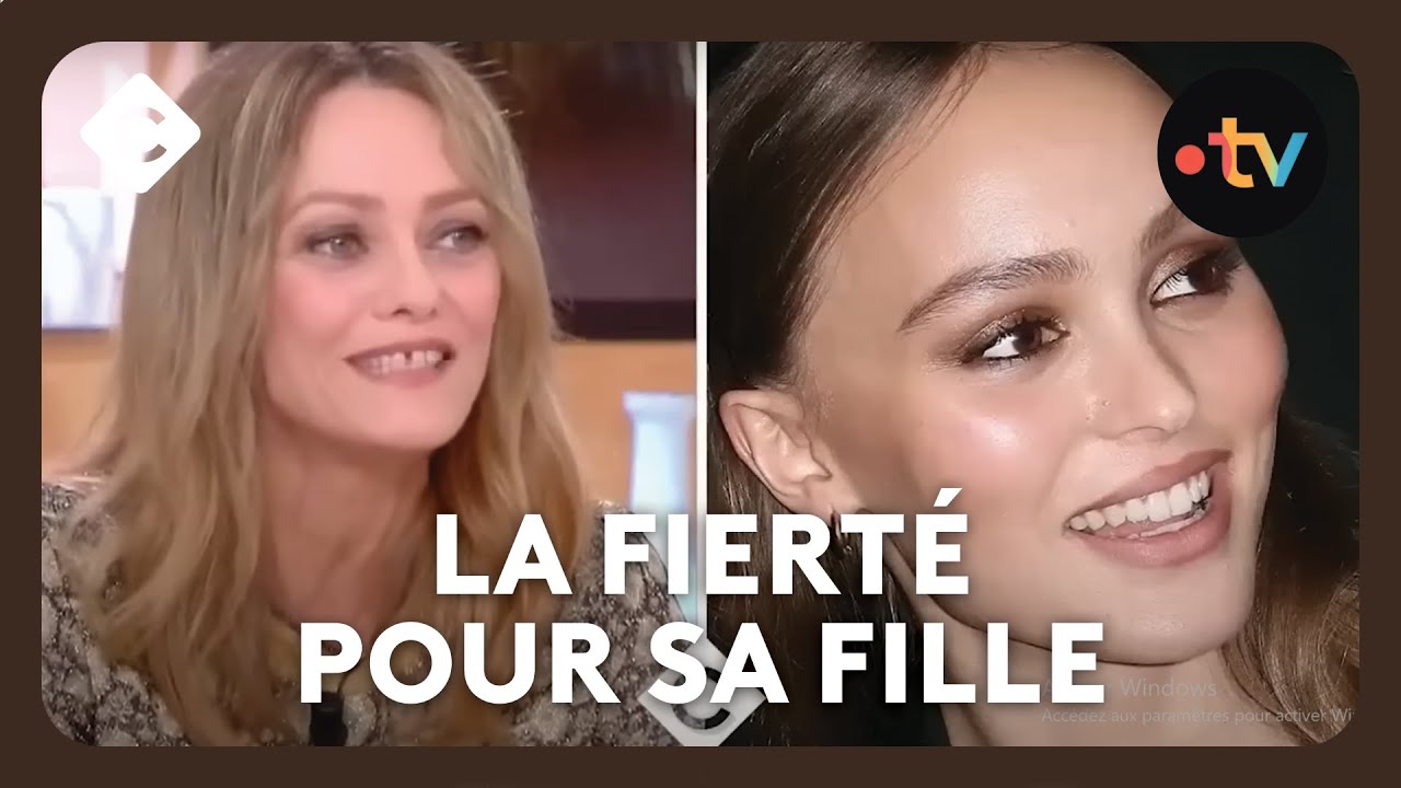 Vanessa Paradis parle avec émotion de sa fille Lily-Rose Depp - C à Vous