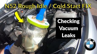 How To Fix A Rough Idle / Cold Start issues on a BMW E90 N52 Engine - Problem Solved!