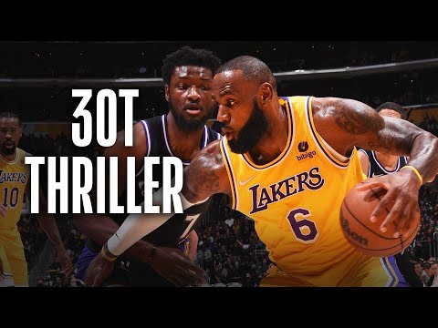 EVERY. CLUTCH. PLAY. 3OT Ending Lakers vs Kings 🙌