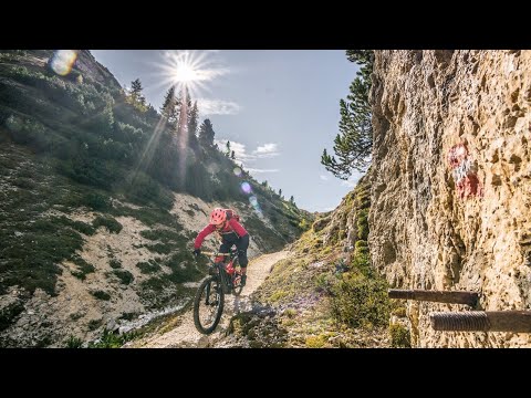PRAGS WILDSEE NATURAL MONUMENT BIKE TOUR / FANES-SENNES-PRAGS DOLOMITES MTB TOUR from St. Vigil 2020