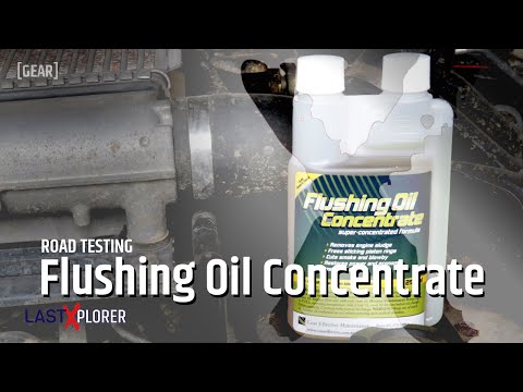 Road Testing Flushing Oil Concentrate