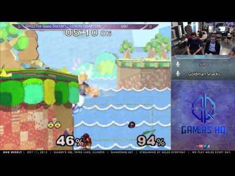 GHQ Weekly [10/11/15]: GHQ | The Good Doctor (Sheik) vs. Obi (Samus)