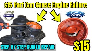 PCV Failure In Ford & Volvo's - Step By Step Guide - DIY Repair