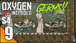 Oxygen Not Included (S4) 9:  Do You Concur Doctor?  Let's Play ONI Outbreak Upgrade Gameplay