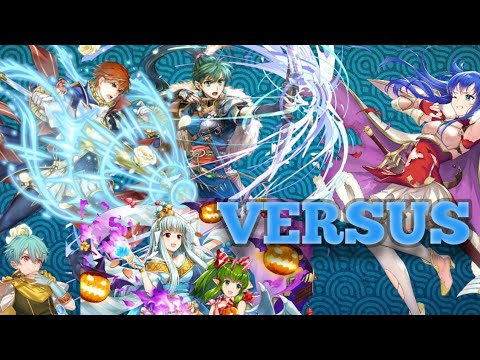 L. Lyn, Devotion Eliwood, Harmonized Tiki and Nils VS Legendary Caeda Abyssal Limited Hero Battle