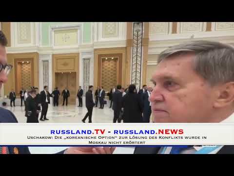 Uschakow: Die „koreanische Option“ zur Lösung des Konflikts wurde in Moskau nicht erörtert