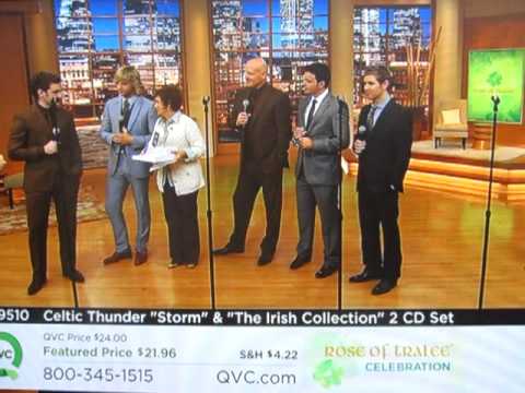 Celtic Thunder on QVC Rose of Tralee 2011 - 1st Appearance