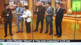 Celtic Thunder on QVC Rose of Tralee 2011 - 1st Appearance