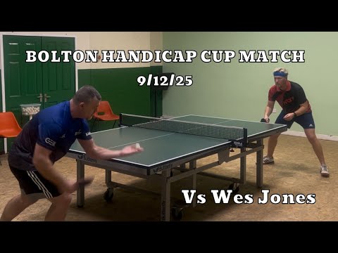 Neil Myatt vs Wes Jones | Bolton Handicap Cup | 9/12/25