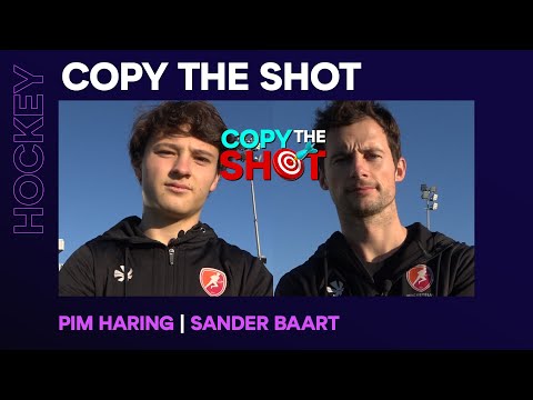 COPY THE SHOT 🎯 | Pim Haring & Sander Baart (HC Oranje-Rood)