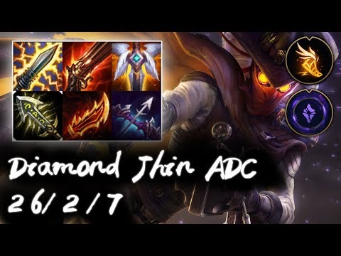 Diamond Jhin ADC vs Varus | Korea High Elo Replays