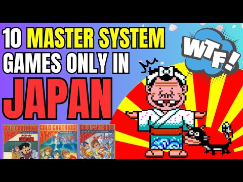 JAPAN Master System Games That Never Released Anywhere Else!