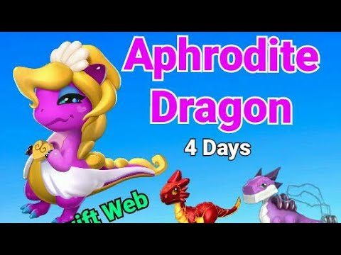 Aphrodite Dragon | Spread the love event | Dragon Mania Legends