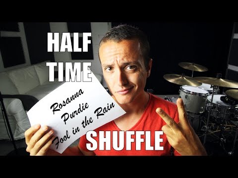 The Half Time Shuffle - Daily Drum Lesson
