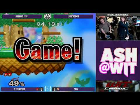 Pleasantries (Samus) vs ORLY (Captain Falcon) - ASH@WIT #150 Melee Loser's Semis