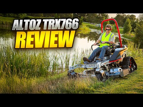 Altoz TRX 766 Review: The Only Zero Turn Mower With Tracks?!