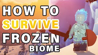 How to get Survive Frozen Cold Biome ► LEGO Fortnite
