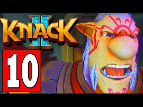 KNACK 2 Gameplay Walkthrough Part 10 SEARCHING FOR CLUES / THE HIDDEN CITY