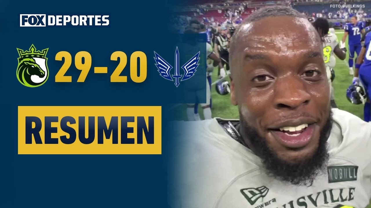 🤩🏆 LOUISVILLE KINGS 29-20 ST. LOUIS BATTLEHAWKS | Pelearán por el campeonato | HIGHLIGHTS | UFL