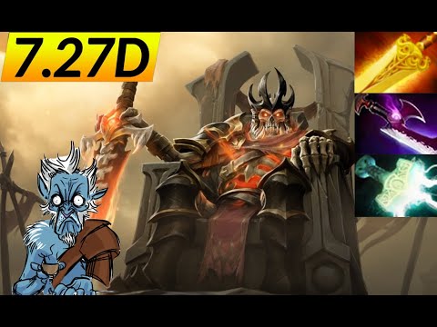 Wraith king 7.27d vs phantom lancer 7.27d [music video]