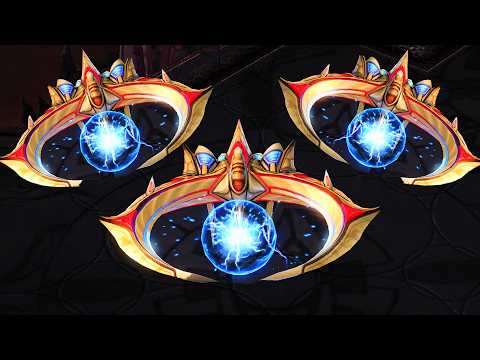 Nightmare's MASS TEMPEST strategy is AMAZING! StarCraft 2