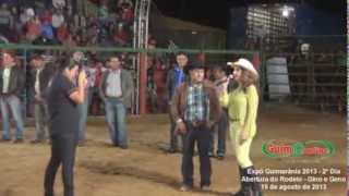 preview picture of video 'Abertura do Rodeio da Expô Guimarânia 2013 e Show da dupla Gino e Geno'