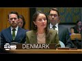 WATCH Denmark Condemns U S Maduro Capture Calls For Peaceful Solution UN FULL Remarks AC15