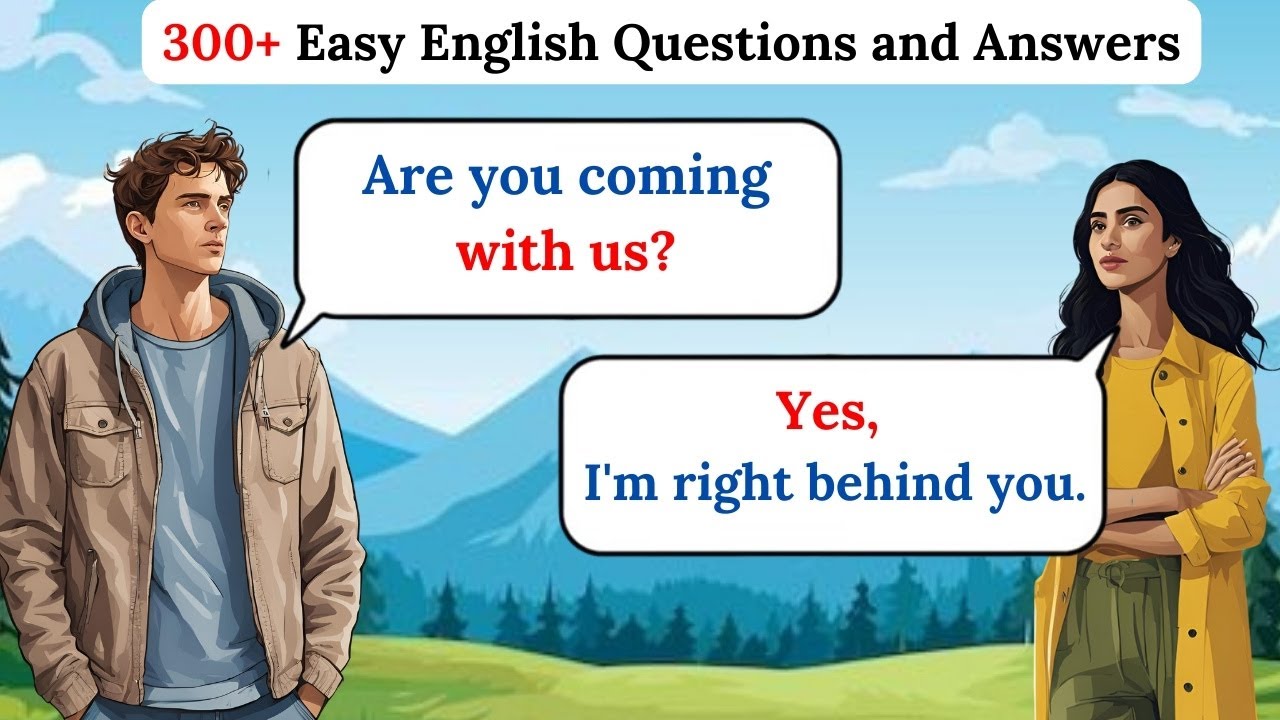 300+ Easy English Questions and Answers | English Speaking Practice | Learn English for Daily Life