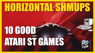 10 Good Horizontal Flying SHMUP Blasters for the Atari ST