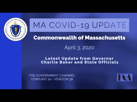 Thumbnail for Governor Baker COVID-19 Update 4/3/20