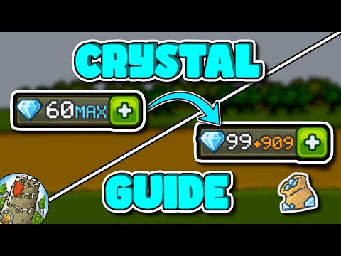 ✪ Grow Castle | How to get more than 60 crystals & How to get ORANGE CRYSTALS | Crystal Guide