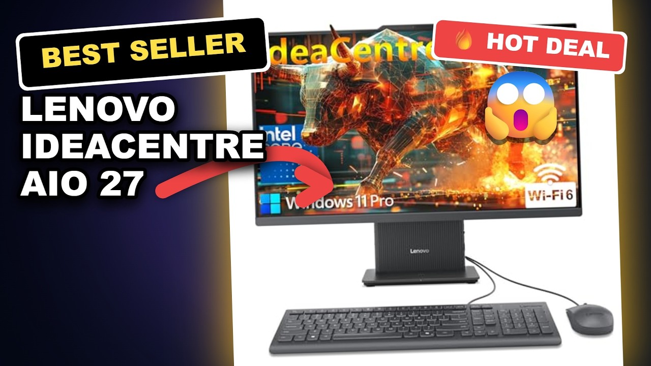 Lenovo IdeaCentre AIO 27 Honest Review: Is This 10-Core Beast Worth the Cost? review video