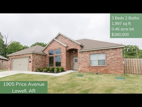 Houses for Sale in Lowell AR | 1905 Price Ave Lowell, AR 72745