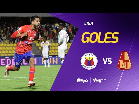 Pasto vs Tolima (2-1) |Liga BetPlay Dimayor 2022- 2 | Fecha 16