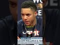 Jeremy Peña on being ONE GAME AWAY from becoming World Series champions #shorts