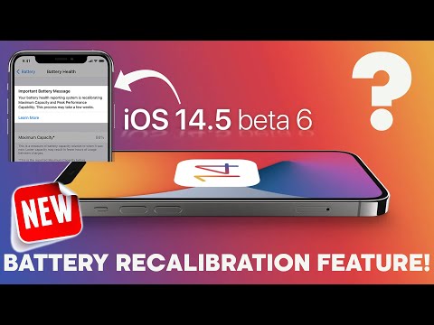 iOS 14.5 Beta 6 is Out with New Battery Recalibration Feature?