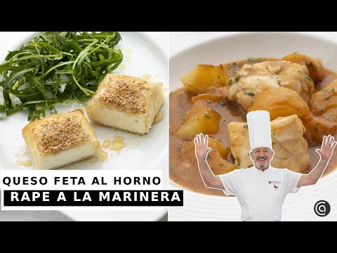 RAPE a la MARINERA - QUESO FETA al horno // Cocina Abierta de Karlos Arguiñano