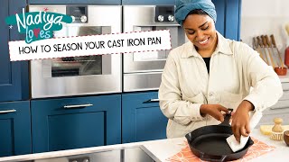 Nadiya Hussain X Prestige - How to season your cast iron cookware?