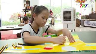 Vẽ tranh trên Áo Dài
