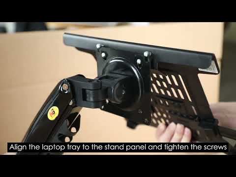 Elevate Your Workspace! Laptop Mount Tray for Monitor Arms & Stands | North Bayou®