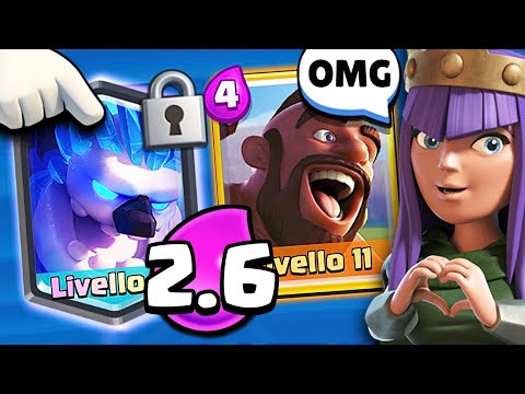 DEVASTANTE... SUPER ICEGOLEM nel 2.6 HOG! - Clash Royale