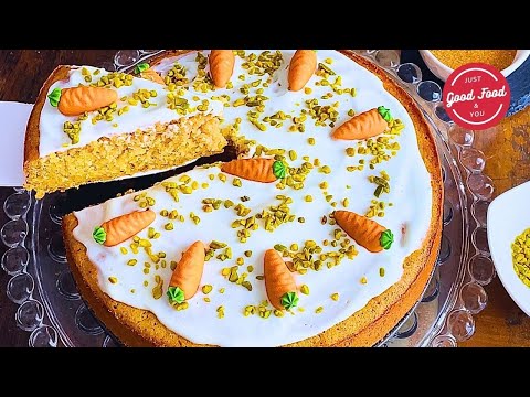 Der saftigste Möhrenkuchen | soft, luftig und lecker | Karottenkuchen-Rezept