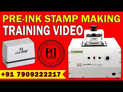 Polymer Stamp Making Machine
