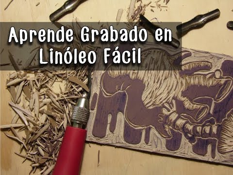 Cómo Hacer Grabado en Linóleo