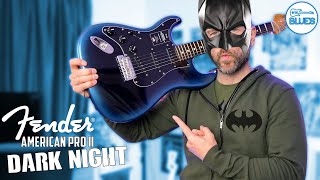Video thumbnail for Fender American Professional II Stratocaster in Dark Night Review by intheblues
