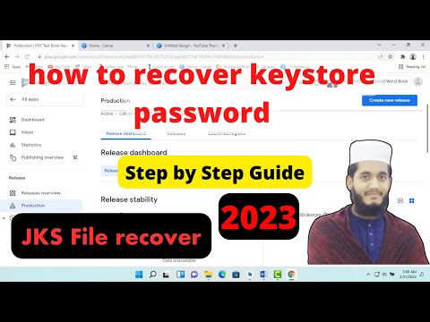 how to recover keystore password |Lost keystore file | how to make pem file for keystore 2024 Bangla