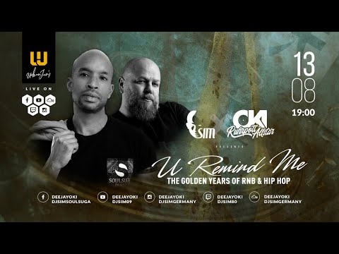 DJ SIM X DJ OKI presents U Remind Me #14 // The Golden Years Of R&B & HIP HOP