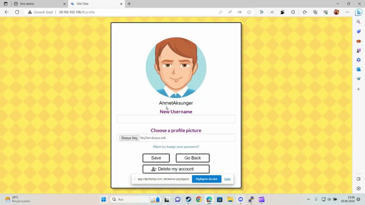 ChitChat | Chatting Application | Java Spring & React - Ahmet Aksunger