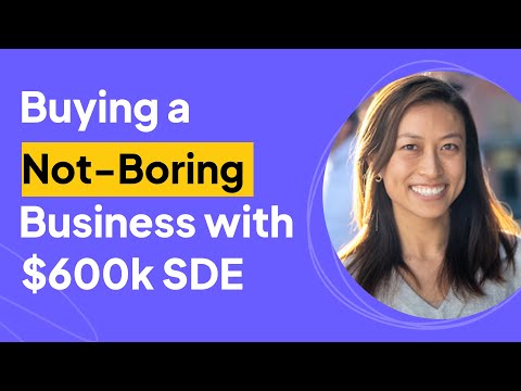 Buying a Not Boring Business with $600k SDE | Shell Zhang Interview